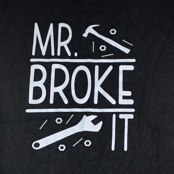 ๐HP๐ Mr Broke It XS (4/5) Shirt - Picture 2 of 5